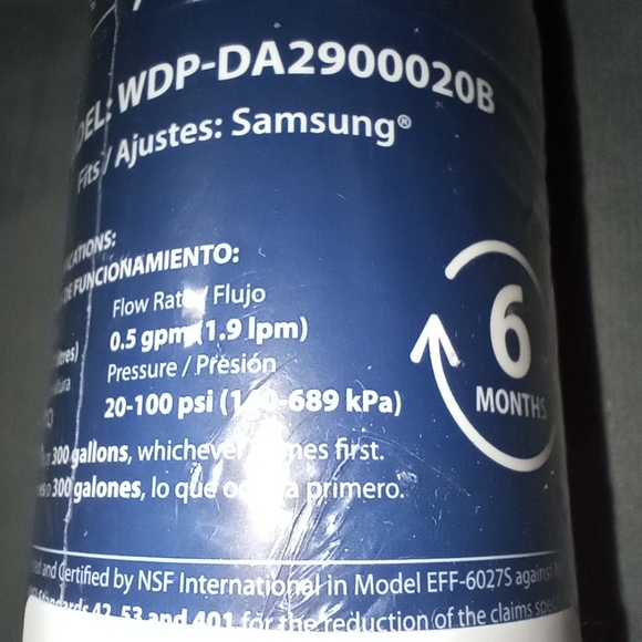 New Samsung Fridge Filter - Picture 2 of 8